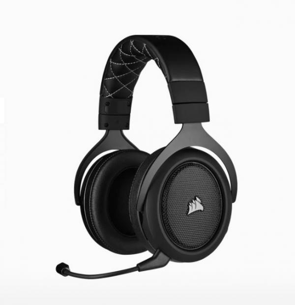 HEADSET GAMING CORSAIR HS70 PRO INAL&Aacute;MBRICO 2.4 GHZ CA-9011211-NA NEGRO