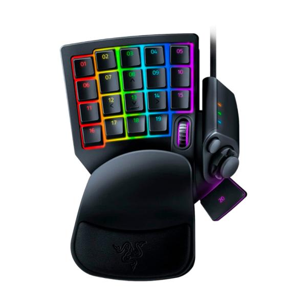 KEYPAD TECLADO GAMING RGB RAZER TARTARUS V2 MEMBRANA AL&Aacute;MBRICO USB ESPA&Ntilde;OL RZ07-02270100-R3U1 NEGRO