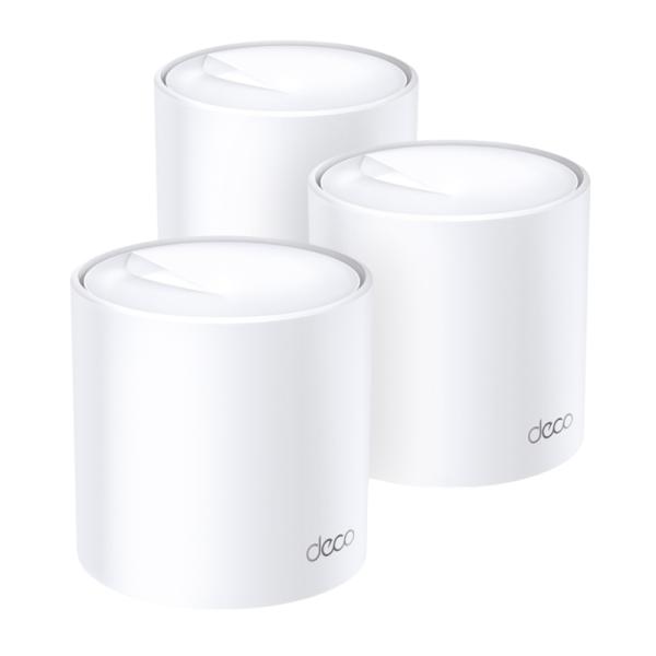 SISTEMA WIFI TP LINK DECO X20 (3-PACK) DUAL BAND 1800MBPS WI-FI 6 MESH BLANCO