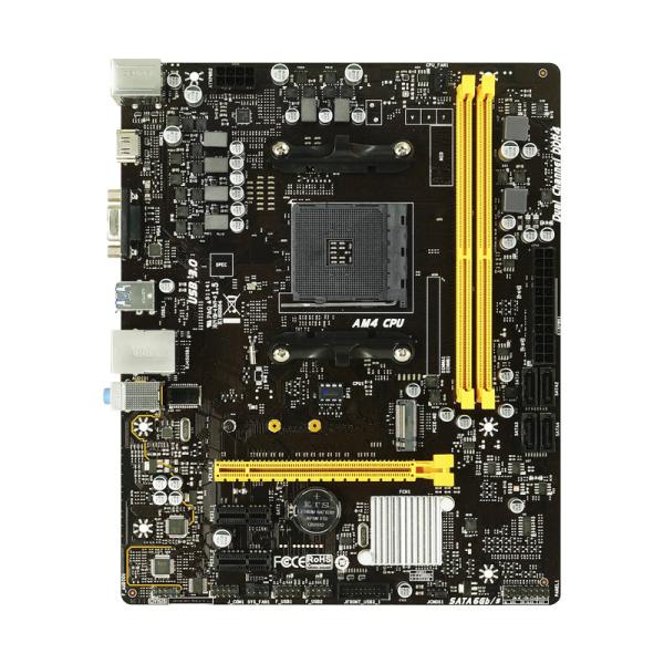 TARJETA MADRE BIOSTAR B450MH AM4 MICRO-ATX DDR4 NEGRO