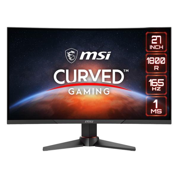 MONITOR 27" MSI MA2720VC2 1920X1080 144HZ 1MS HDMI DP DVI CURVO GRIS +MOUSE DSB1 + DS51 HEADSET