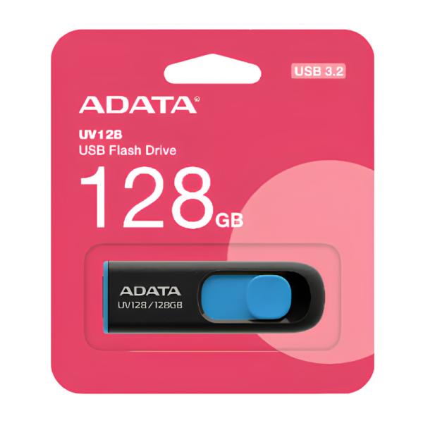 MEMORIA USB 128GB ADATA UV320 USB-A / USB-C 3.2 GEN 1 AUV320-128G-RBKBL NEGRO / AZUL