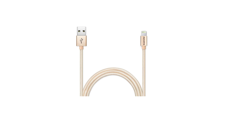 CABLE ADATA PARA IPHONE LIGHTNING GOLDEN AMFIAL-1MK-CGD