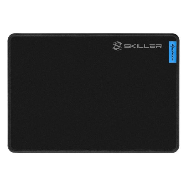 MOUSE PAD GAMING SHARKOON SKILLER SGP1 L TEXTIL Y GOMA 4044951019243 NEGRO