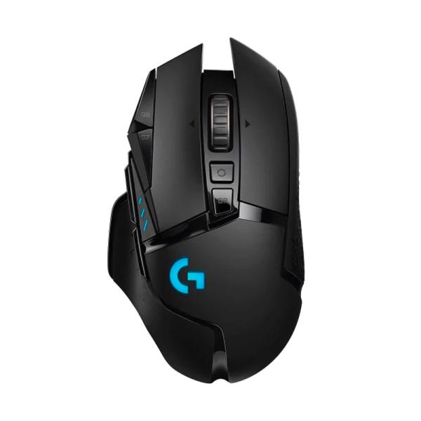 MOUSE GAMING RGB LOGITECH G502 LIGHTSPEED INALÁMBRICO/ ALÁMBRICO USB 25600 DPI 910-005565 NEGRO
