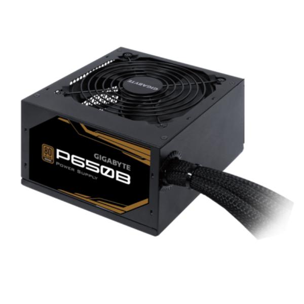 FUENTE DE PODER GIGABYTE P650B 650W 80 PLUS BRONZE NO MODULAR ATX NEGRO