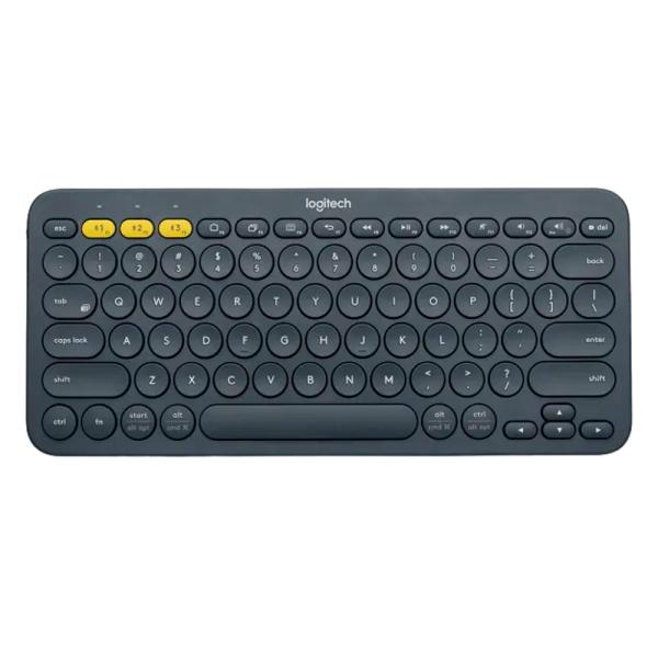 TECLADO LOGITECH K380 MEMBRANA INAL&Aacute;MBRICO BLUETOOTH ESPA&Ntilde;OL 920-007562 GRIS