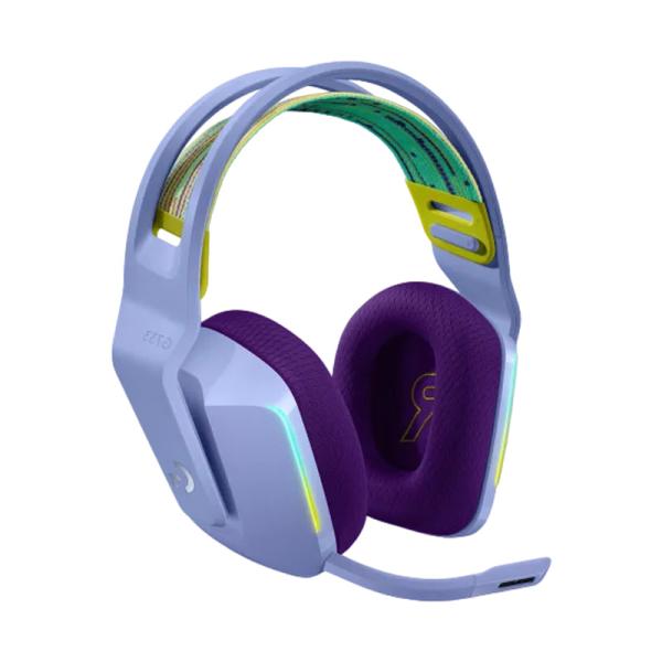 HEADSET GAMING RGB LOGITECH G733 INALÁMBRICO LIGHTSPEED USB-A 981-000889 LILA