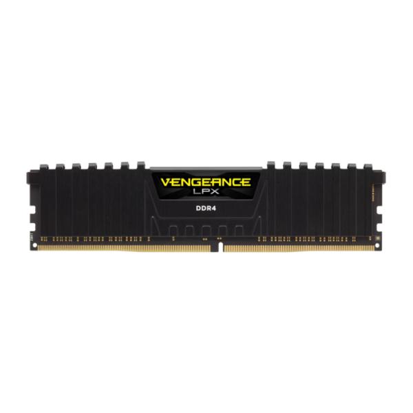 MEMORIA RAM PC 8GB CORSAIR VENGEANCE LPX DDR4 3200MHz CL16 1.35V CMK8GX4M1Z3200C16 NEGRO