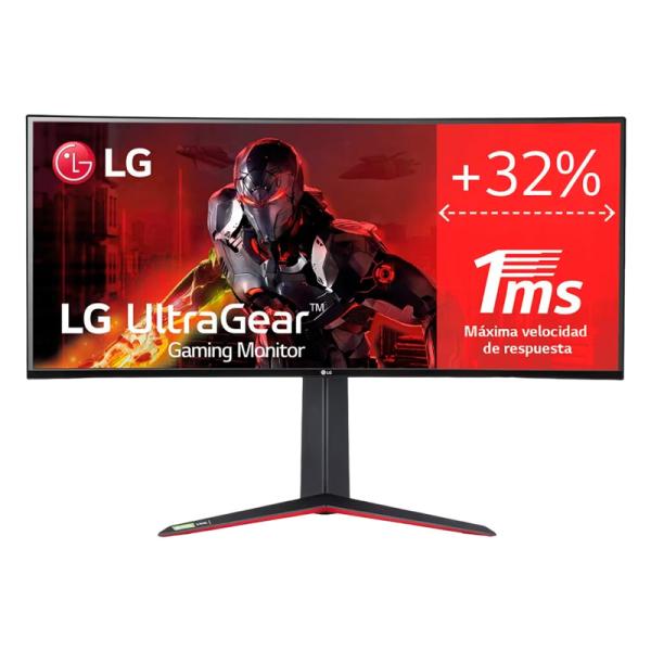 MONITOR 34" LG 34GN850-B WQHD 3440 x 1440 144 HZ DP HDMI CURVO SLIM B0864GCQPL