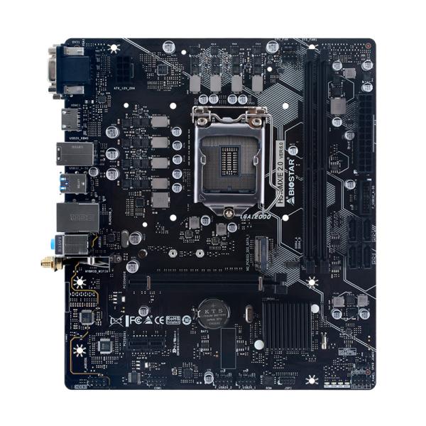 TARJETA MADRE BIOSTAR H510MX/E 2.0 LGA 1200 MICRO-ATX DDR4 NEGRO