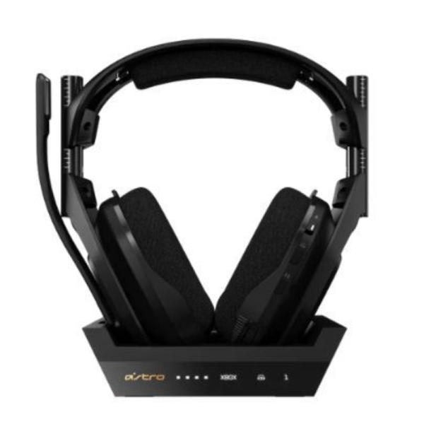 HEADSET GAMING LOGITECH ASTRO A50 INALÁMBRICO 2.4 GHZ + BASE XBOX 939-001680 NEGRO