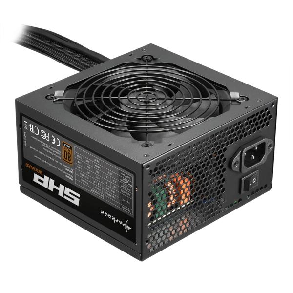 FUENTE DE PODER SHARKOON SHP BRONZE 700W 80 PLUS BRONZE NO MODULAR ATX 4044951031641 NEGRO