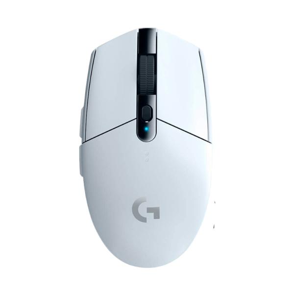 MOUSE LOGITECH G305 LIGHTSPEED INALÁMBRICO CON RECEPTOR 12000 DPI 910-005289 BLANCO