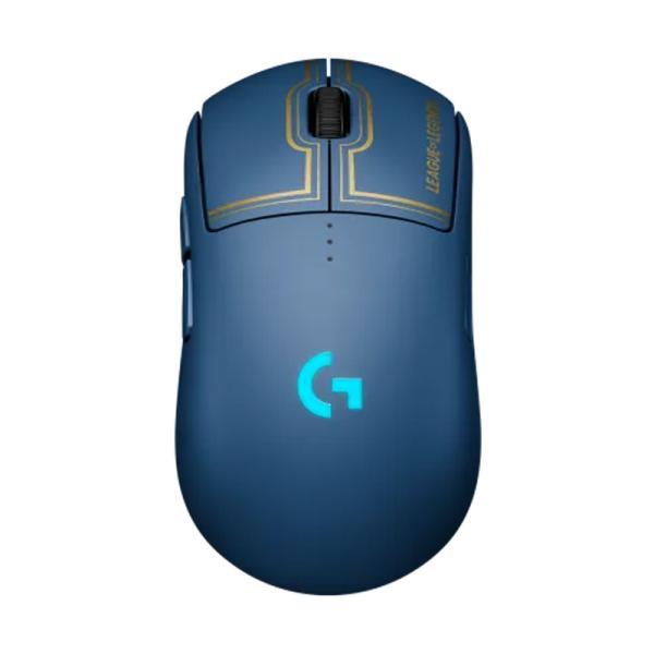 MOUSE GAMING LOGITECH PRO LEAGUE OF LEGENDS 2 INAL&Aacute;MBRICO CON RECEPTOR 25600 DPI 910-006450 AZUL