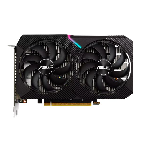 TARJETA DE VIDEO ASUS DUAL GEFORCE GTX 1650 MINI 4GB GDDR6 1620 MHZ DUAL GTX1650-4GD6-MINI-CSM NEGRO