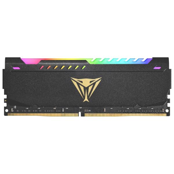 MEMORIA RAM PC 8GB PATRIOT VIPER STEEL RGB DDR4 3200MHz CL18 1.35V RGB PVSR48G320C8 V4S NEGRO