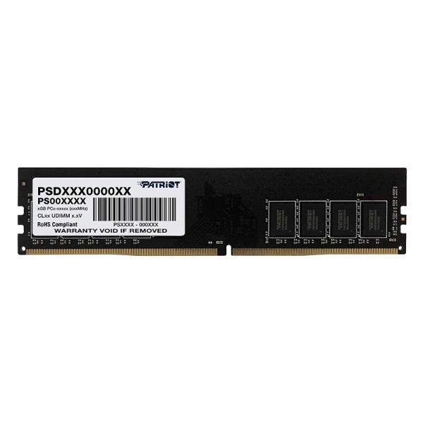 MEMORIA RAM PC 8GB PATRIOT SIGNATURE DDR4 3200MHz CL22 1.2V PSD48G320081 SL NEGRO