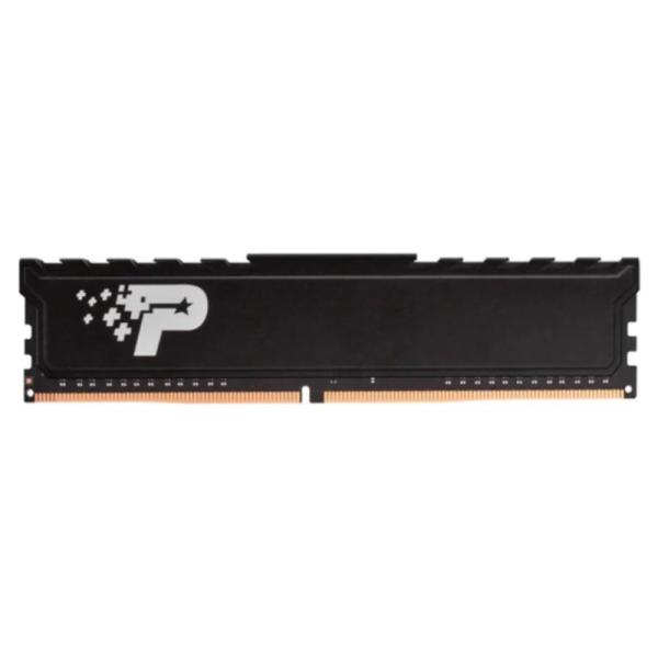 MEMORIA RAM PC 16GB PATRIOT PSP416G320081H1 SL P DDR4 3200 MHZ CL22 1.2 V SIGNATURE PREMIUM. UNBUFFERED DIMM 288 PINES NEGRO
