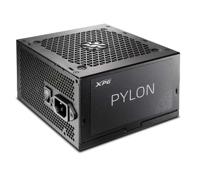 FUENTE DE PODER ADATA XPG PYLON 550 550W 80 PLUS BRONZE NO MODULAR ATX PYLON550B-BKCUS 550W NEGRO