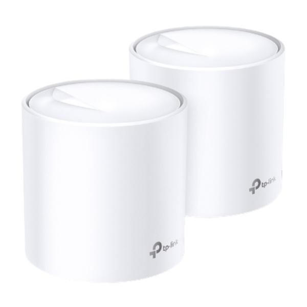 SISTEMA WIFI TP LINK DECO X20(2-PACK)(US) 1800MBPS-WI-FI 6 MESH BLANCO