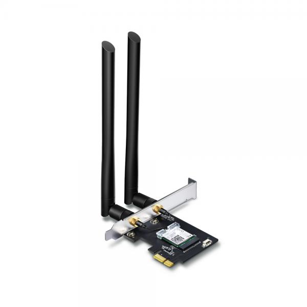 TARJETA DE RED TP LINK ARCHER T5E PCI-E WI-FI 5 BLUETOOTH 4.2 AC1200 2.4 GHZ 5 GHZ NEGRO