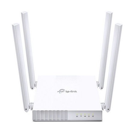 ROUTER TP LINK ARCHER C24 DUAL BAND 2.4/5 GHZ 750 MBPS WIFI 5 PUERTOS WAN / LAN BLANCO