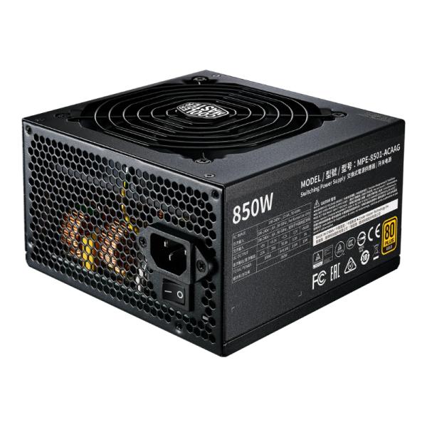 FUENTE DE PODER COOLER MASTER MWE GOLD 850 V2 850W 80 PLUS NO MODULAR ATX MPE-8501-ACAAG-U2 NEGRO