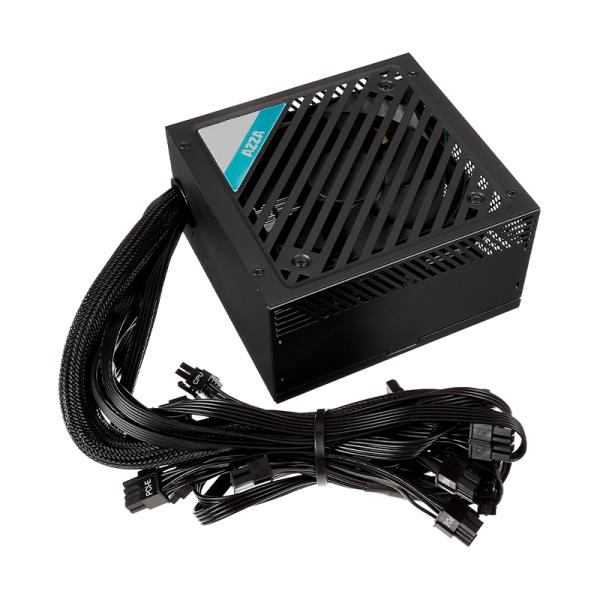 FUENTE DE PODER AZZA 750W PSU 80 PLUS BRONZE NO MODULAR ATX PSAZ-750W NEGRO