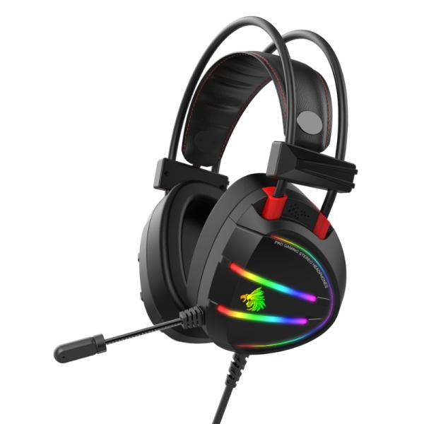 HEADSET GAMING RGB EAGLE WARRIOR FHS5310 QUIMERA USB FHS53100003C