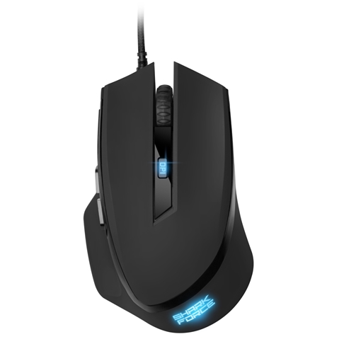 MOUSE GAMING SHARKOON FORCE II ALÁMBRICO USB 4200 DPI 4044951030439 NEGRO