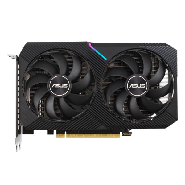 TARJETA DE VIDEO ASUS DUAL GEFORCE RTX 3060 V2 OC EDITON 12GB GDDR6 1807 MHZ DUAL RTX3060-O12G NEGRO