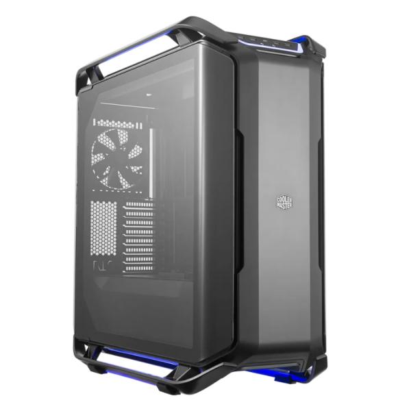 CASE GAMING RGB COOLER MASTER COSMOS C700P FULL TOWER VENTILADORES 3 DE 140MM CON VIDRIO LATERAL Y ALUMINIO MCC-C700P-KG5N-S00 NEGRO