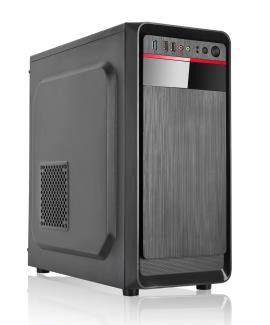 CASE N3-370 E010-125 BLACK USB 2.0*2 + HD AUDIO + FUENTE DE PODER 600W