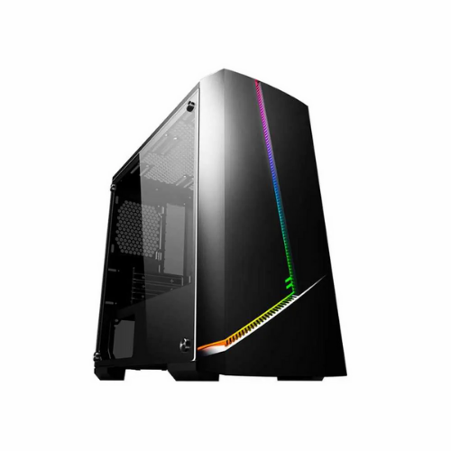 CASE GAMING EAGLE WARRIOR MID TOWER SIN VENTILACI&Oacute;N INCLUIDA CON VIDRIO LATERAL NEGRO
