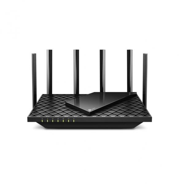 ROUTER TP LINK ARCHER AX73 2.4 GHZ 5 GHZ AX5400 WI FI 6 MU MIMO PUERTOS LAN / WAN NEGRO