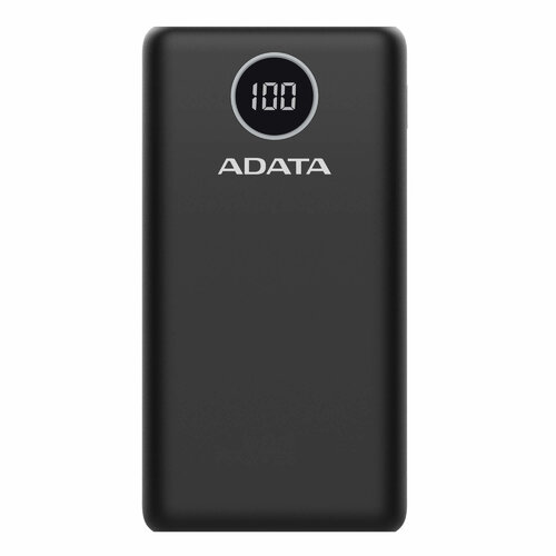 POWER BANK ADATA 20000MAH BLACK AP20000QCD-DGT-CBK