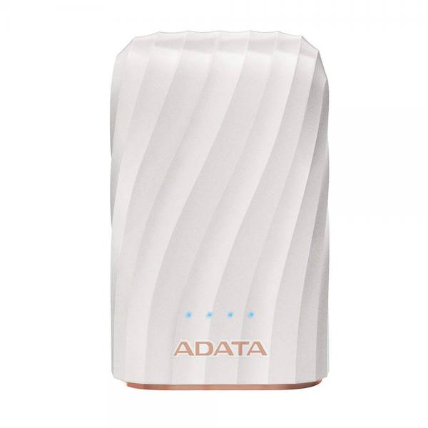 POWER BANK ADATA 10050MAH WHITE AP10050C-USBC-CWH