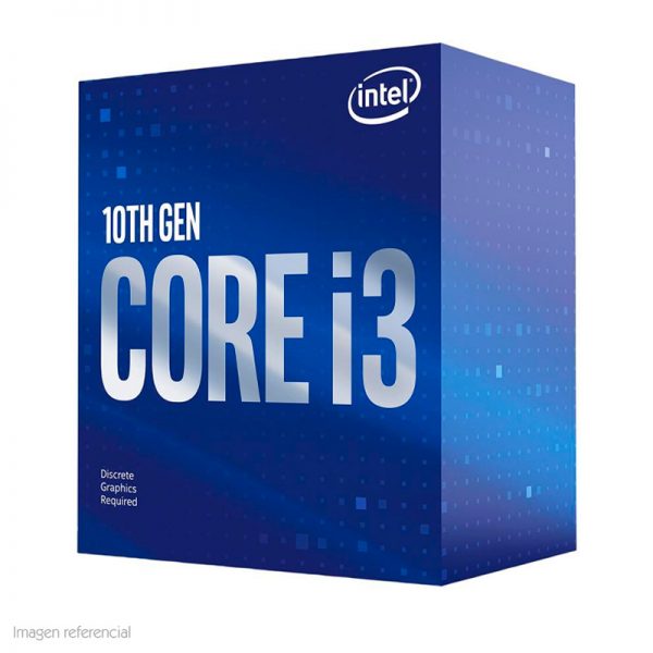 PROCESADOR INTEL CORE I3-10105F 10MA GEN 3.7 GHZ LGA 1200 BX8070110105F