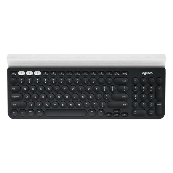 TECLADO LOGITECH K780 MULTI-DEVICE MEMBRANA INAL&Aacute;MBRICO BLUETOOTH/UNIFYING ESPA&Ntilde;OL 920-008026 NEGRO