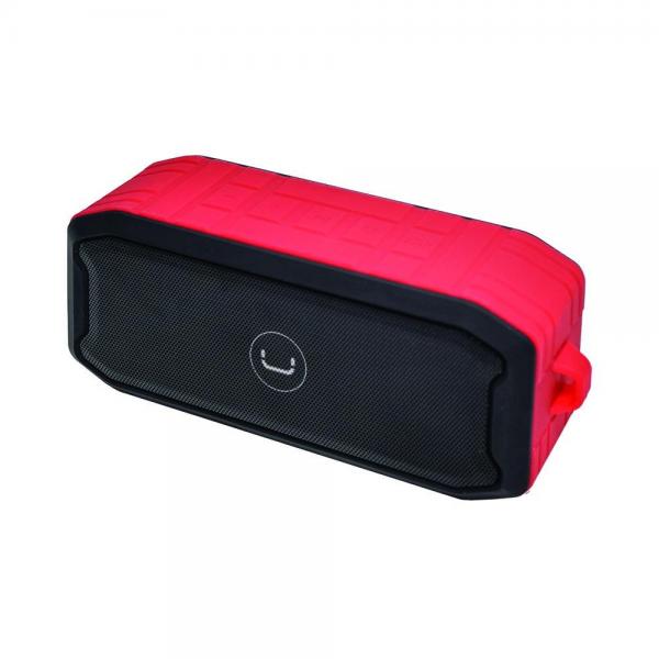 PARLANTE UNNO TEKNO REEF TWS SP9210 5W BLUETOOTH A PRUEBA DE AGUA ROJO