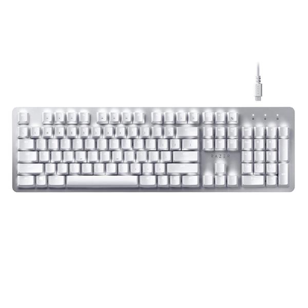 TECLADO RAZER PRO TYPE MEMBRANA INAL&Aacute;MBRICO BLUETOOTH INGL&Eacute;S ESPA&Ntilde;OL SWITCH NARANJA RZ03-03070200-R3U1 BLANCO