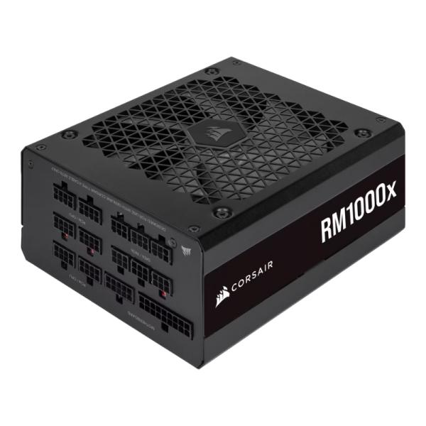 FUENTE DE PODER CORSAIR RM100X 1000W 80 PLUS GOLD FULL MODULAR ATX CP-9020201-NA NEGRO