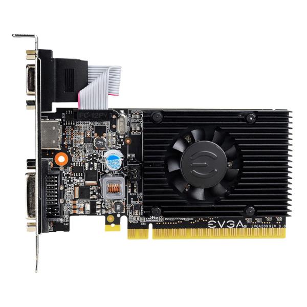TARJETA DE VIDEO EVGA GEFORCE G210 1GB DDR3 520 MHZ 01G-P3-1312-LR NEGRO