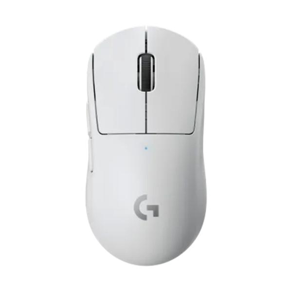 MOUSE GAMING LOGITECH PRO X SUPERLIGHT INALÁMBRICO CON RECEPTOR 25600 DPI 910-005940 BLANCO