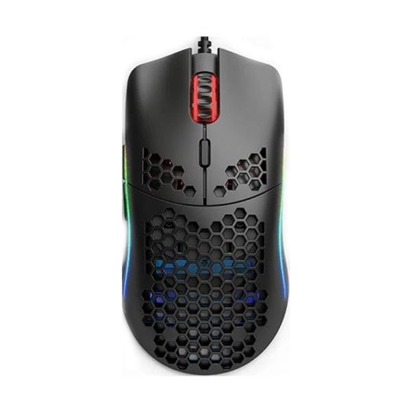 MOUSE GAMING RGB GLORIOUS MODELO O AL&Aacute;MBRICO USB 19000 DPI GO-BLACK NEGRO
