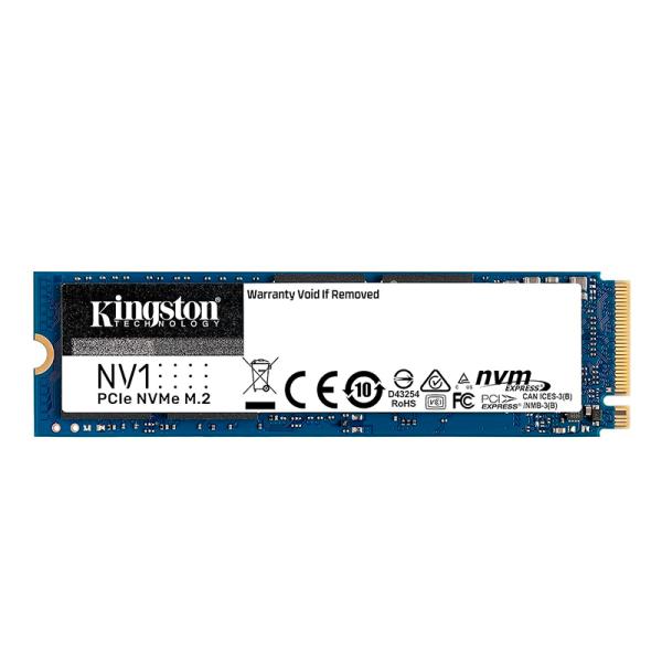 HD INTERNO SOLIDO 500GB KINGSTON NV1 M.2 2280 PCIE GEN3 X4 NVME 2100MB/S / 1700MB/S SNVS/500G