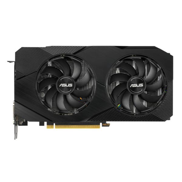 TARJETA DE VIDEO ASUS DUAL GEFORCE RTX 2060 EVO 6GB GDDR6 14000 MHZ DUAL RTX2060-6G-EVO NEGRO