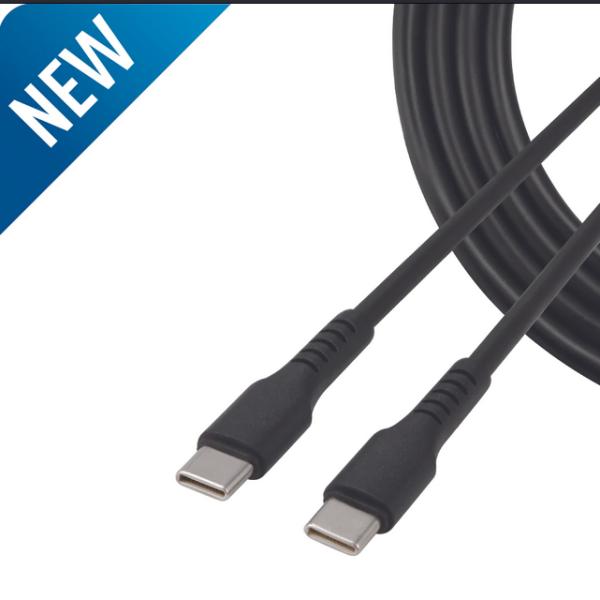 CABLE UNNO TEKNO USB C A USB C PD65W CB4071BK NEGRO