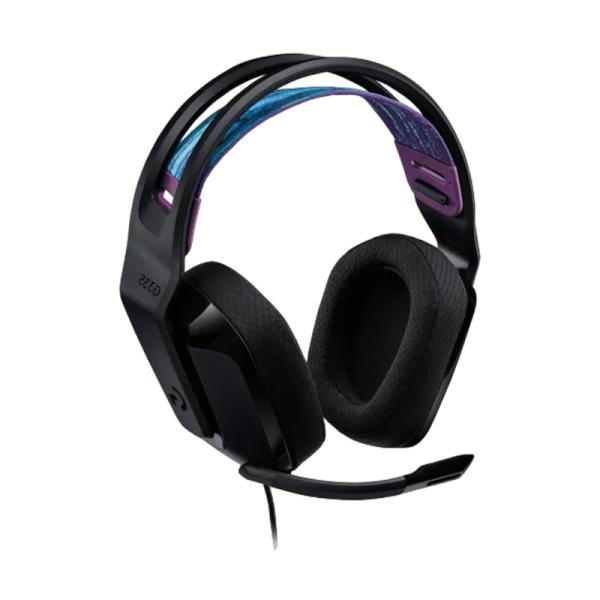 HEADSET GAMING LOGITECH G335 ALÁMBRICO 3.5MM 981-000977 NEGRO